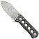 Afbeelding voor QSP Knife Canary QS141-E Damascus, Aluminium Foil Carbon Fibre, nekmes