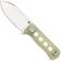 Afbeelding voor QSP Knife Canary QS141-K1 Stonewashed 14C28N Glow In The Dark, nekmes