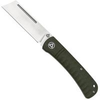 Image for QSP Knife Hedgehog QS142-A, Green Micarta, slipjoint pocket knife