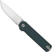 QSP Knife Lark QS144-B, Gray G10, Satin 14C28N, coltello da tasca