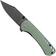 Image pour QSP Knife Kestrel QS145-B2 Blackwashed Jade G10, couteau de poche
