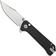 Image for QSP Grebe QS147-C1, 14C28N Clippoint black G10, pocket knife