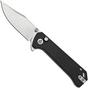 Afbeelding voor QSP Grebe QS147-C1, 14C28N Clippoint zwart G10, zakmes