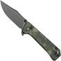 Afbeelding voor QSP Grebe QS147-E2, S35VN zwart Clippoint Glow In The Dark Raffir, zakmes