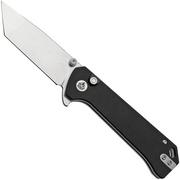 QSP Grebe QS148-C1, 14C28N Tanto G10 noir, couteau de poche