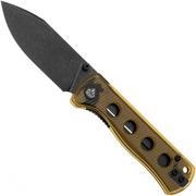 QSP Knife Canary Folder QS150-J2 Black, Ultem, navalha