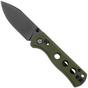 Image for QSP Knife Canary Glyde 150GL-B2 Black 14C28N, Green G10, pocket knife