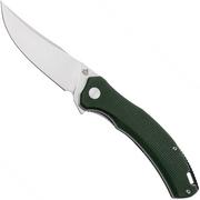 QSP Knife Walrus QS151-C1 Satin, Green Micarta, navalha