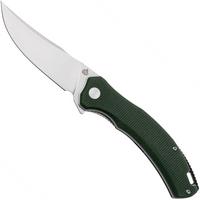Image pour QSP Knife Walrus QS151-C1 Satin, Green Micarta, couteau de poche