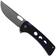 Image pour QSP Knife Unicorn QS156-B2 Dark Stonewashed Black Purple G10, couteau de poche
