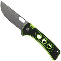Bild für QSP Knife Unicorn QS156-C2 Dark Stonewashed, Black Green G10, Taschenmesser