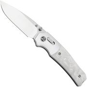 QSP Knife Vault QS157-E1 Two-Tone 14C28N, Aluminium Foil G10, Taschenmesser, Taschenmesser, Jacob Lundquist Design