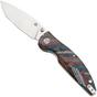 Bild für QSP Knife Turtle Punk QS158-A1 Stonewashed 14C28N Colorful G10, Taschenmesser, Keanu Alfaro Design