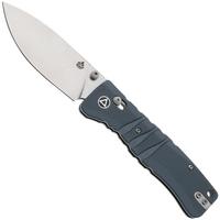 Image for QSP Knife Ripley QS160-B1 Stonewashed 14C28N Gray G10, pocket knife, Keanu Alfaro design