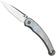 Image for QSP Knife Dolphin 161-C Polished 14C28N, White Pearl Shell, pocket knife
