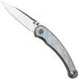 Bild für QSP Knife Dolphin 161-C Polished 14C28N, White Pearl Shell, Taschenmesser