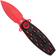 Image pour QSP Knife Beetle 162-D, Red 14C28N, Black G10, couteau de poche