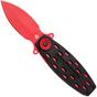 Imagem para QSP Knife Beetle 162-D, Red 14C28N, Black G10, navalha