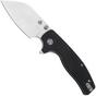 Afbeelding voor QSP Knife Chefmaster 163-A1, Satin 14C28N, Black G10, zakmes, Keanu Alfaro design