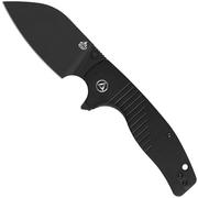 QSP Knife Chefmaster 163-A2, Black 14C28N, Black G10, couteau de poche, Keanu Alfaro design