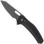 Image pour QSP Knife Emu 164-C2, Black 14C28N, Black Coarse G10, couteau de poche