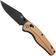 Afbeelding voor QSP Knife Reptile QS165-A2 PVD 14C28N, Champagne Aluminium, zakmes