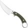 Afbeelding voor QSP Knife Viper QS166-B1 Stonewashed 10Cr15MoV, Green G10, vaststaand mes