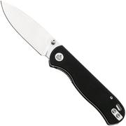 Afbeelding voor QSP Knife Ferret QS170-A1, Stonewashed Nitro-V, Black G10 zakmes
