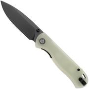 Afbeelding voor QSP Knife Ferret QS170-C2, Black Nitro-V, Glow In The Dark Resin zakmes