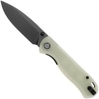 Afbeelding voor QSP Knife Ferret QS170-C2, Black Nitro-V, Glow In The Dark Resin zakmes