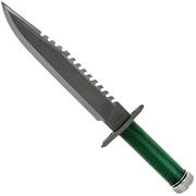 RAMBO Knife First Blood Standard Edition com kit de sobrevivência, 9292