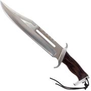 RAMBO Knife Rambo 3 Signature Edition mit Holzgriff, 9297