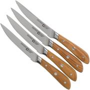 Richardson Sheffield Scandi 09500P571BR4 Juego de cuchillos para carne de 4 piezas