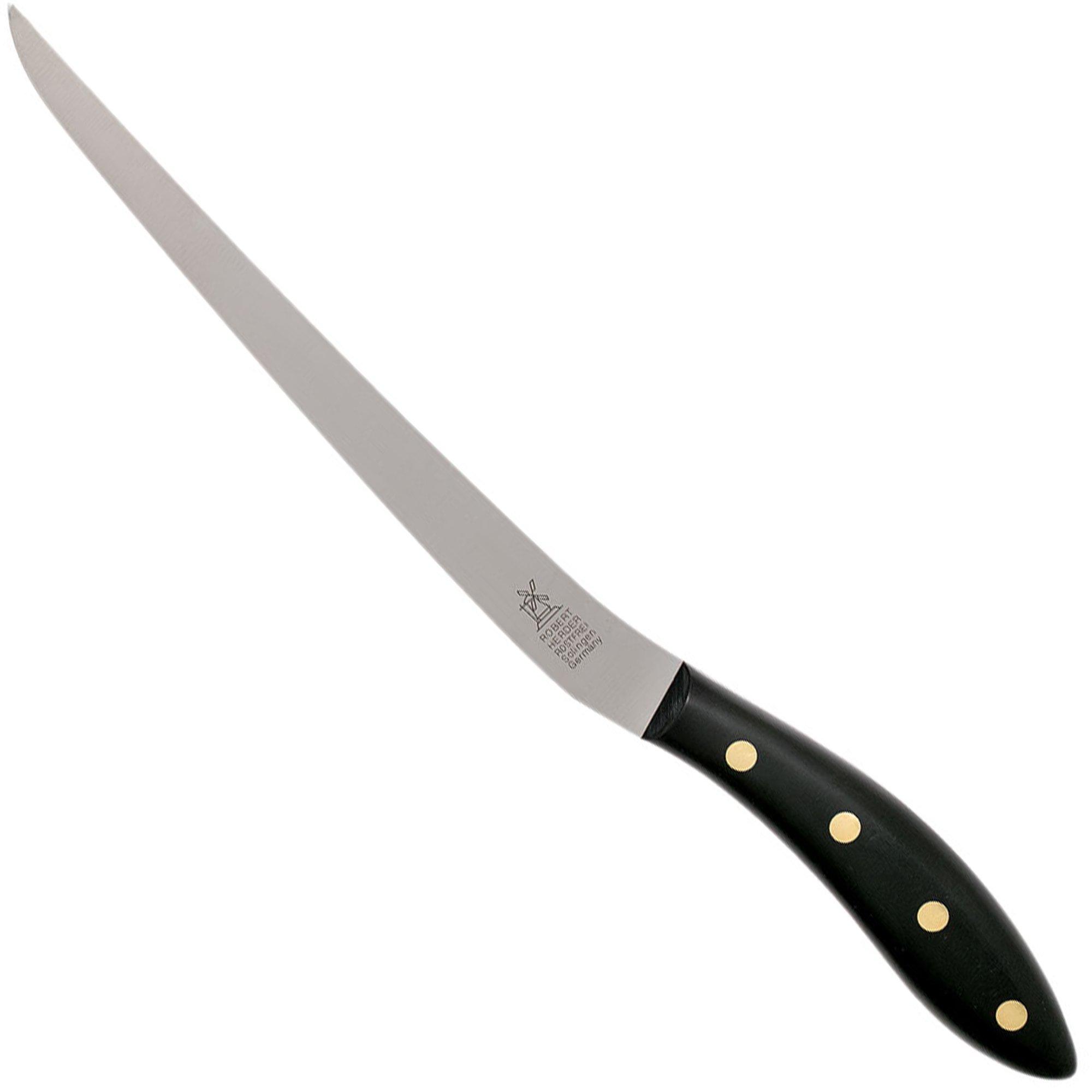 Robert Herder Edwin Vinke's extra steifes Filetiermesser 21 cm POM