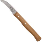 Robert Herder cuchillo curvo, haya roja, 5,3 cm