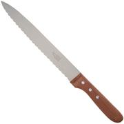 Robert Herder 1602100004 cuchillo de pan y de trinchar 25 cm, madera de ciruelo