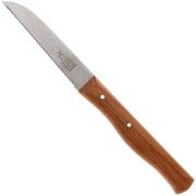 Robert Herder cuchillo de verduras dentado, madera de haya, acero inoxidable