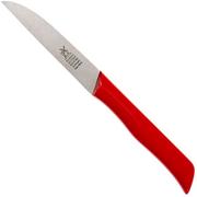 Robert Herder straight classic 1966 peeling knife, red, 8,5 cm