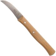 Robert Herder cuchillo curvo, Madera de haya roja, 5,9 cm