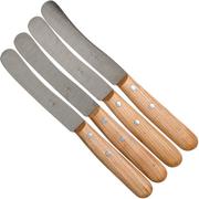 Robert Herder Buckels set de 4 couteaux, cherry wood