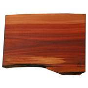 Robert Herder Free Form Cutting board 9401245040000 tagliere in legno di prugno, 25 x 20 x 1.9 cm