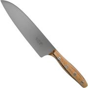 Robert Herder K5 couteau de chef, acier inoxydable et bois de hêtre glacé, 9735195511