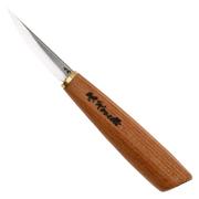 Afbeelding voor Roselli Carving Knife Short RIR113D Carbon Steel, Red Elm, houtsnijmes