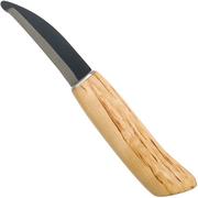 Roselli Opening Knife R161 Round Tip, funda de cuero, cuchillo de caza