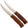 Image pour Roselli Steak Knife Set RW791 UHC, Stained Curly Birch, set de 2 couteaux à steak