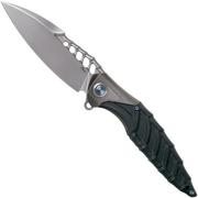Rike Thor 7 Black G10 pocket knife