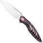 Imagem para Rike Knife Thor6-M-BP Satin M390, Black Purple Titanium, navalha