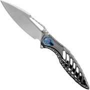 Rike Thor 6 Dark Grey Titanium, integral pocket knife