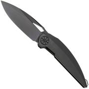 Rike Knife Tissot 2 DLC Böhler M390, DLC Titanium, zakmes