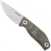 Real Steel CVX-80 3563 OD-Green Micarta faca de bushcraft, Poltergeist design